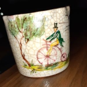 Vintage small vase or cup/candleholder